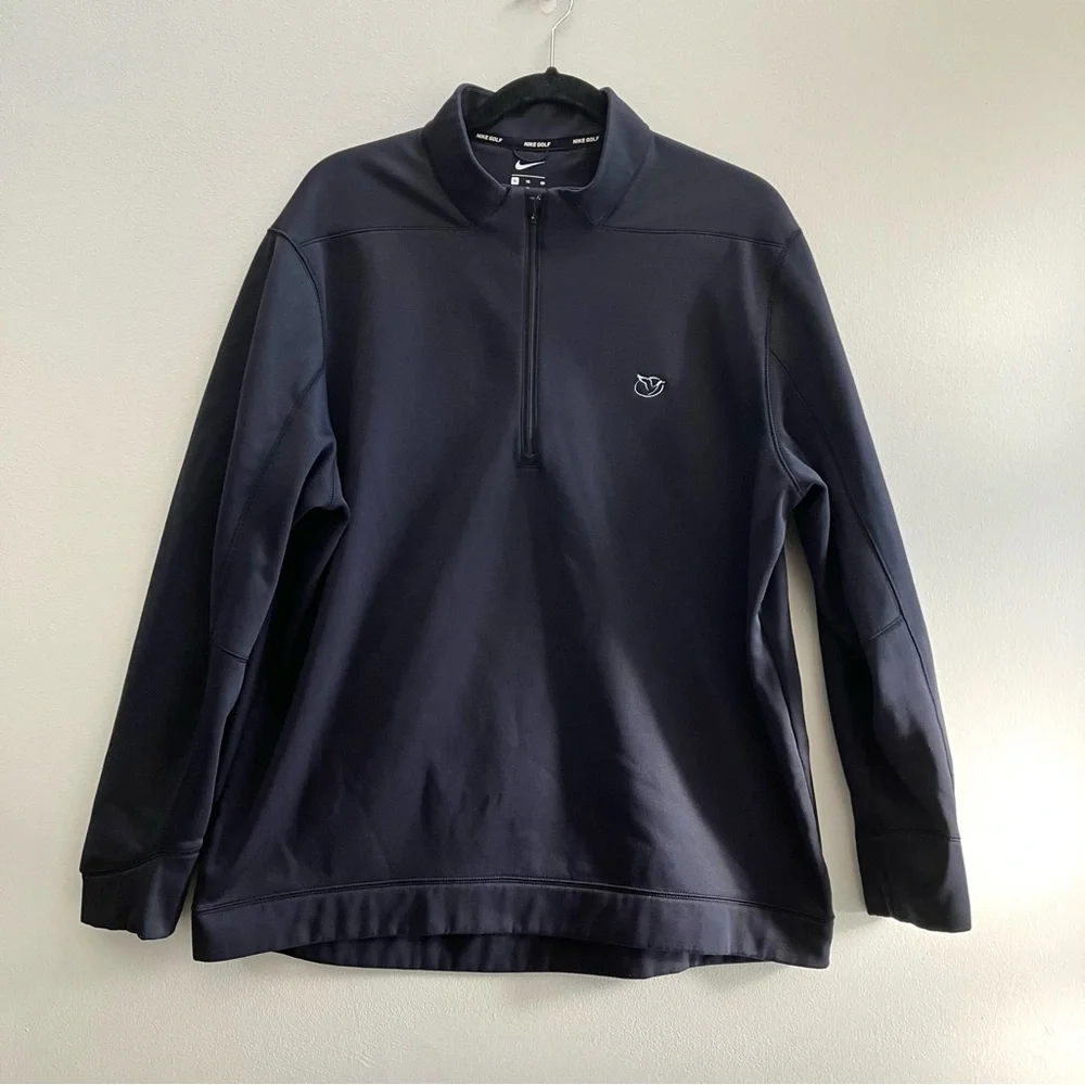 Nike Golf Therma Repel 1/2 Zip Pullover Black Men’s Size XL Activewear Fleece
